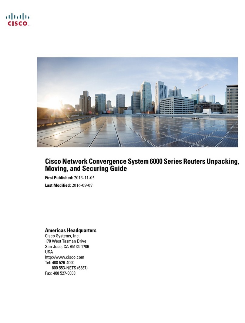 Cisco Network Convergence System 6000 Series User manual