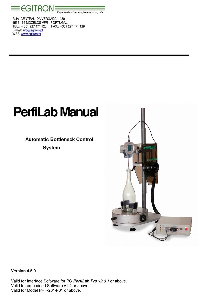 Egitron PerfiLab PRF-2014-01 User manual