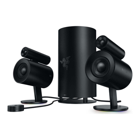 Razer NOMMO PRO 2.1 Master guide