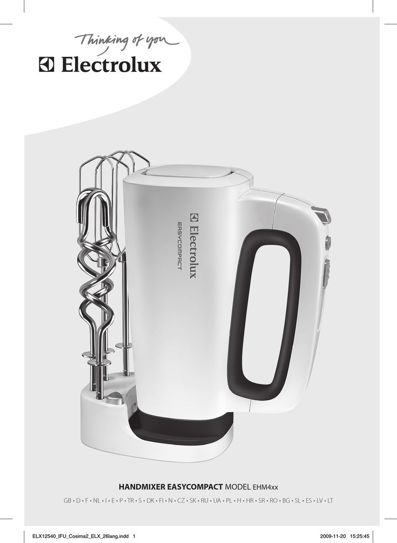 Electrolux EHM4 Series User manual