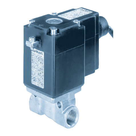 Burkert PTB 00 ATEX 2202 X operating instructions