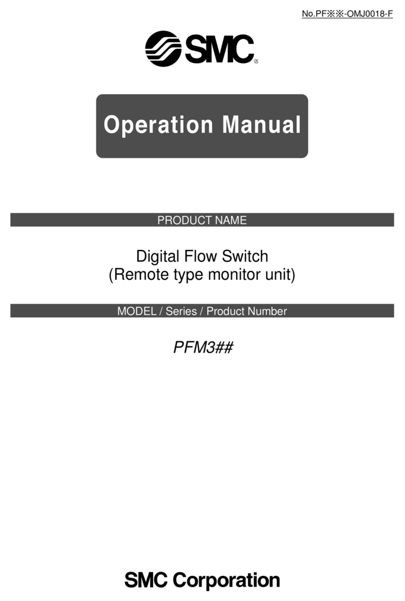 SMC Networks PFM3 Series User manual