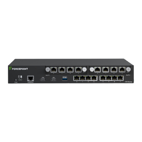 Forcepoint 330 Series Installation instructions Forcepoint 330 Series Installation instructions