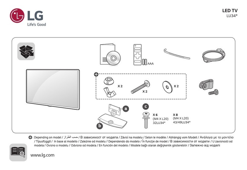 LG LU34 Series User manual