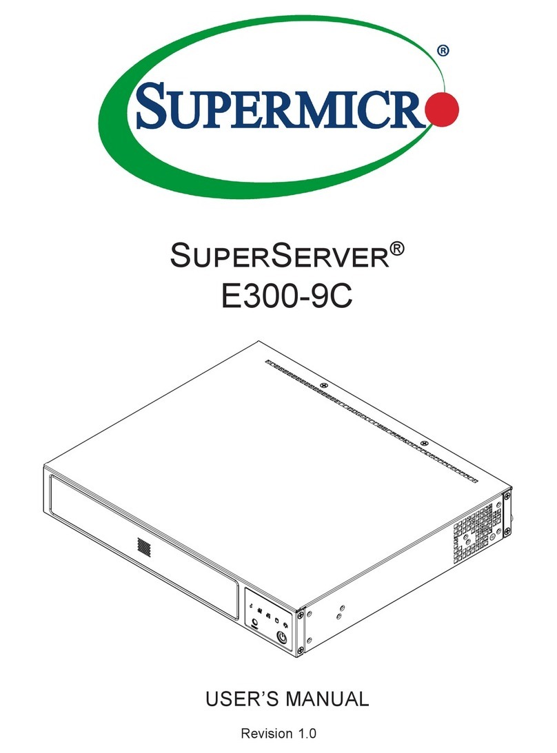 Supermicro SuperServer E300-9C user manual