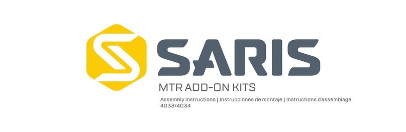 Saris MTR 4033 Assembly instructions Saris MTR 4033 Assembly instructions