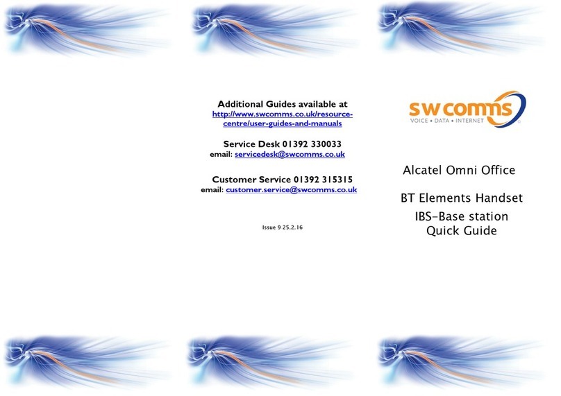 Alcatel Omni Office User manual Alcatel Omni Office User manual