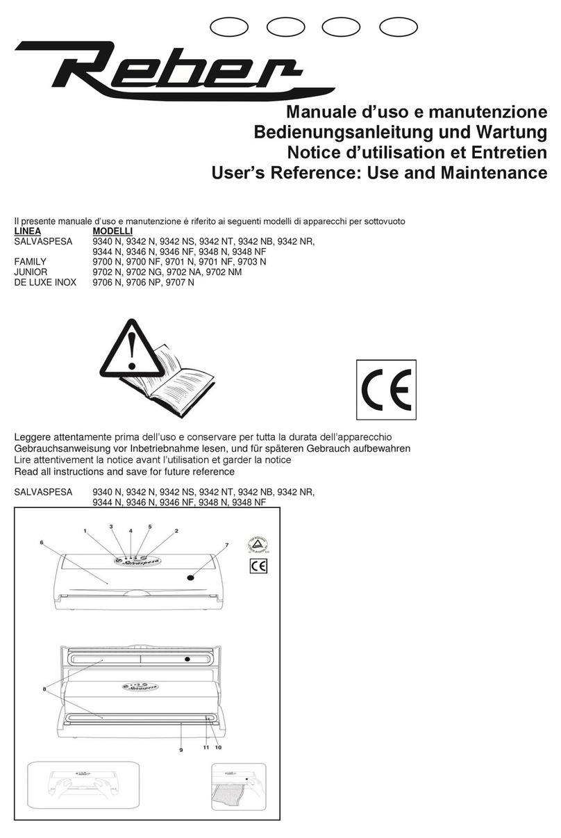 REBER SALVASPESA Series User manual