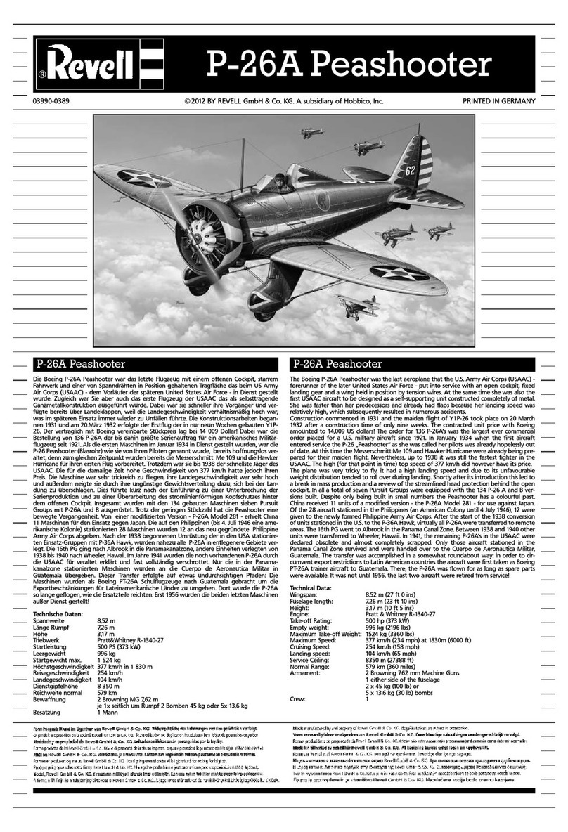 REVELL 03990 manual