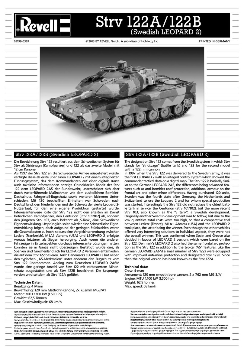REVELL 03199 User manual