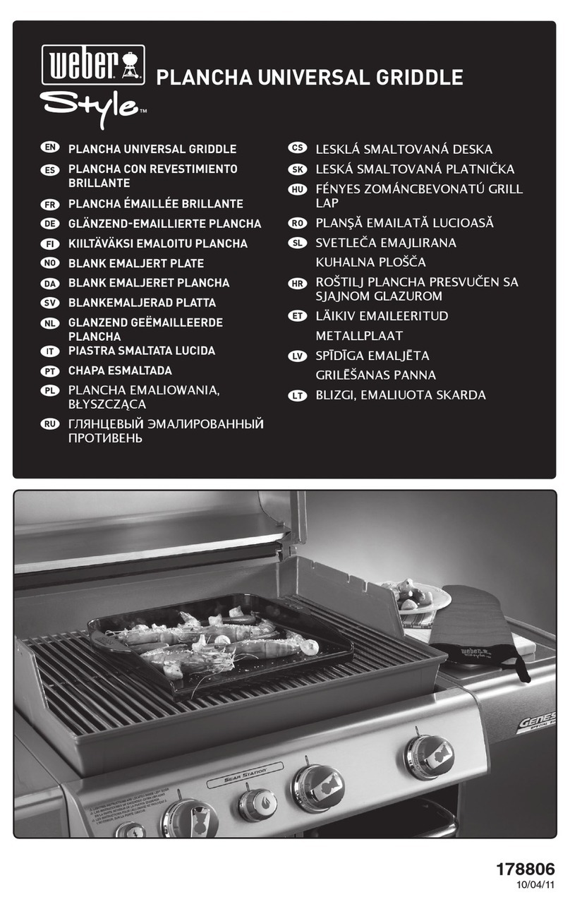 Weber Style Series User manual Weber Style Series User manual