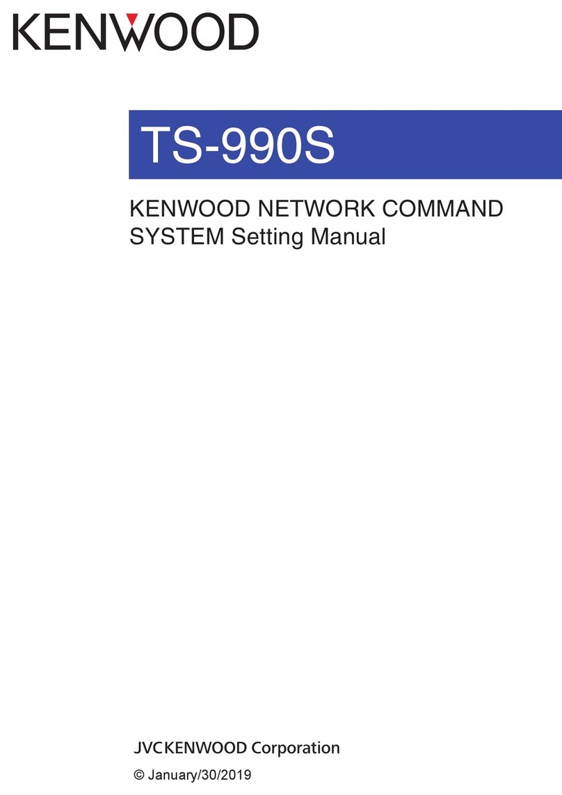 Kenwood TS-990S Setting manual