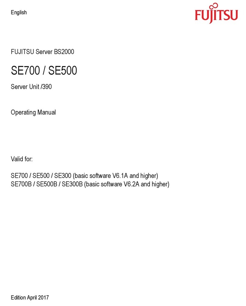 Fujitsu BS2000 SE Series User manual