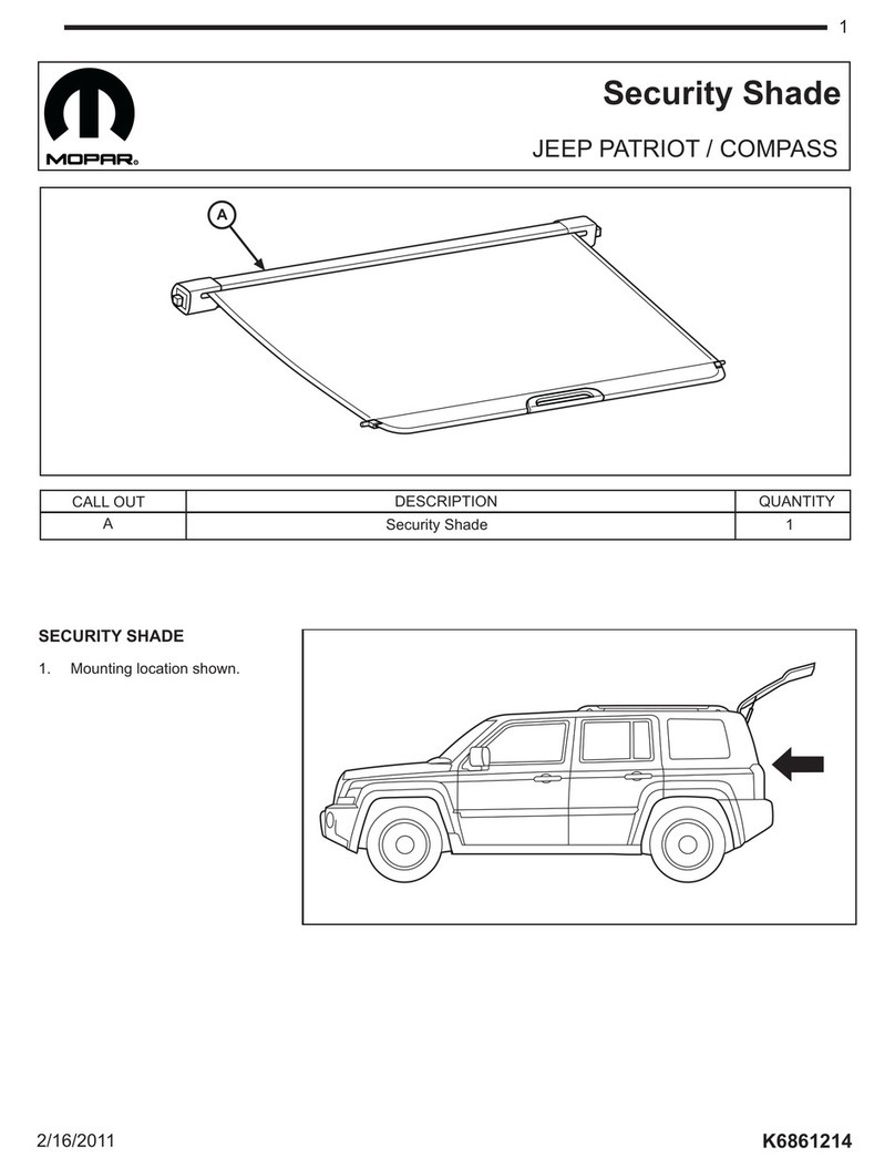 Mopar 82212686 manual