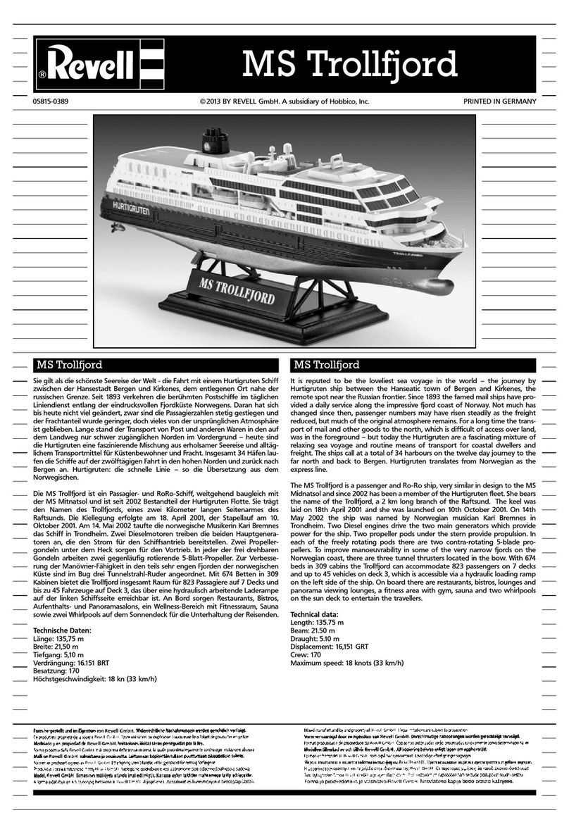 REVELL 05815 manual