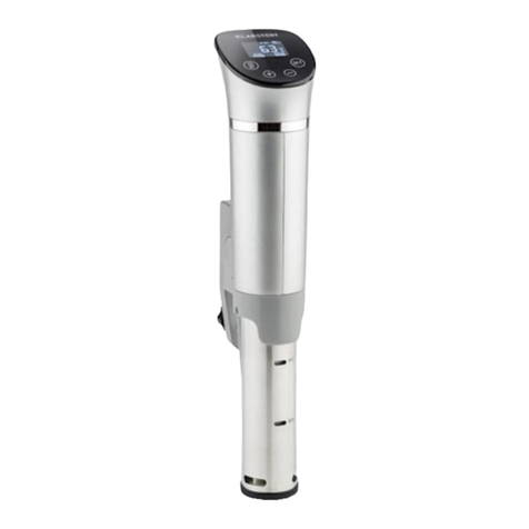Klarstein Quickstick Flex 10032905 manual