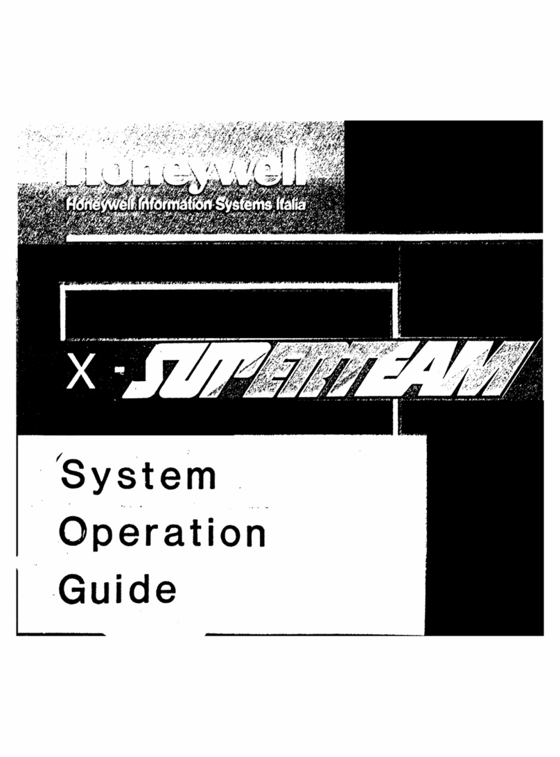 Honeywell X-Superteam XPS-100 System Operation Guide Honeywell X-Superteam XPS-100 System Operation Guide