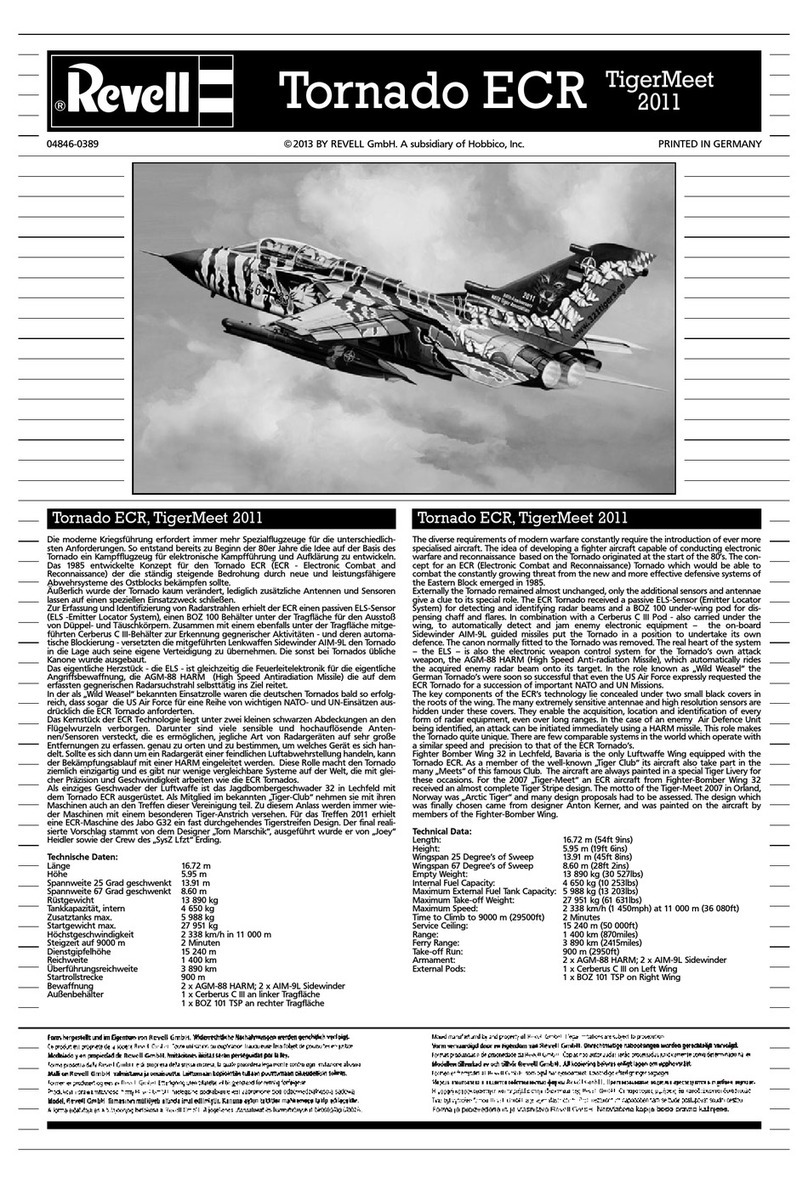 REVELL 04846 manual