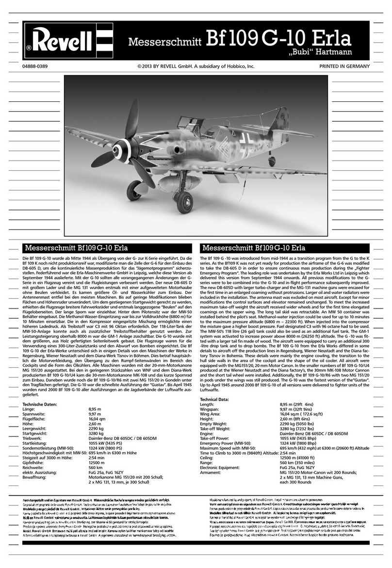 REVELL 04888 User manual