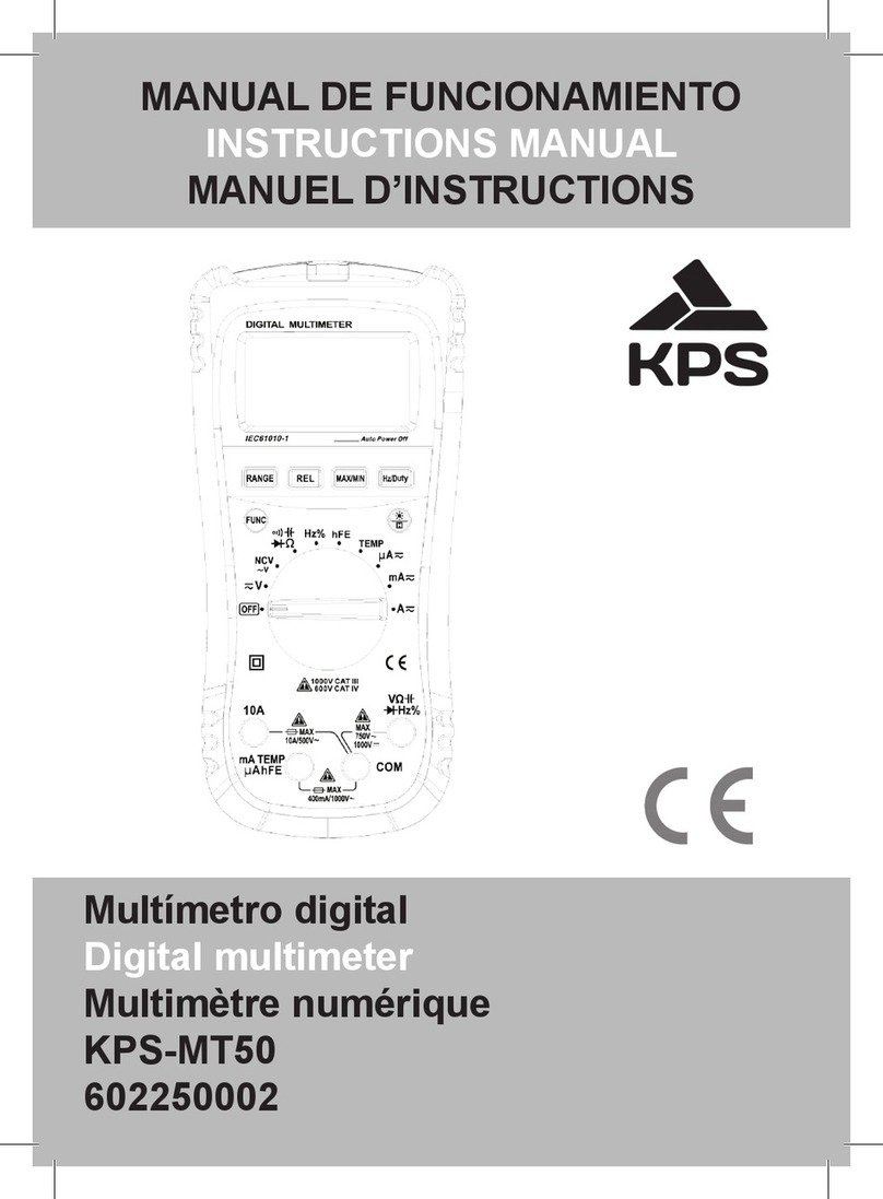 KPS KPS-MT50 User manual