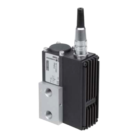 Asco JOUCOMATIC SENTRONIC 601 Series installation manual