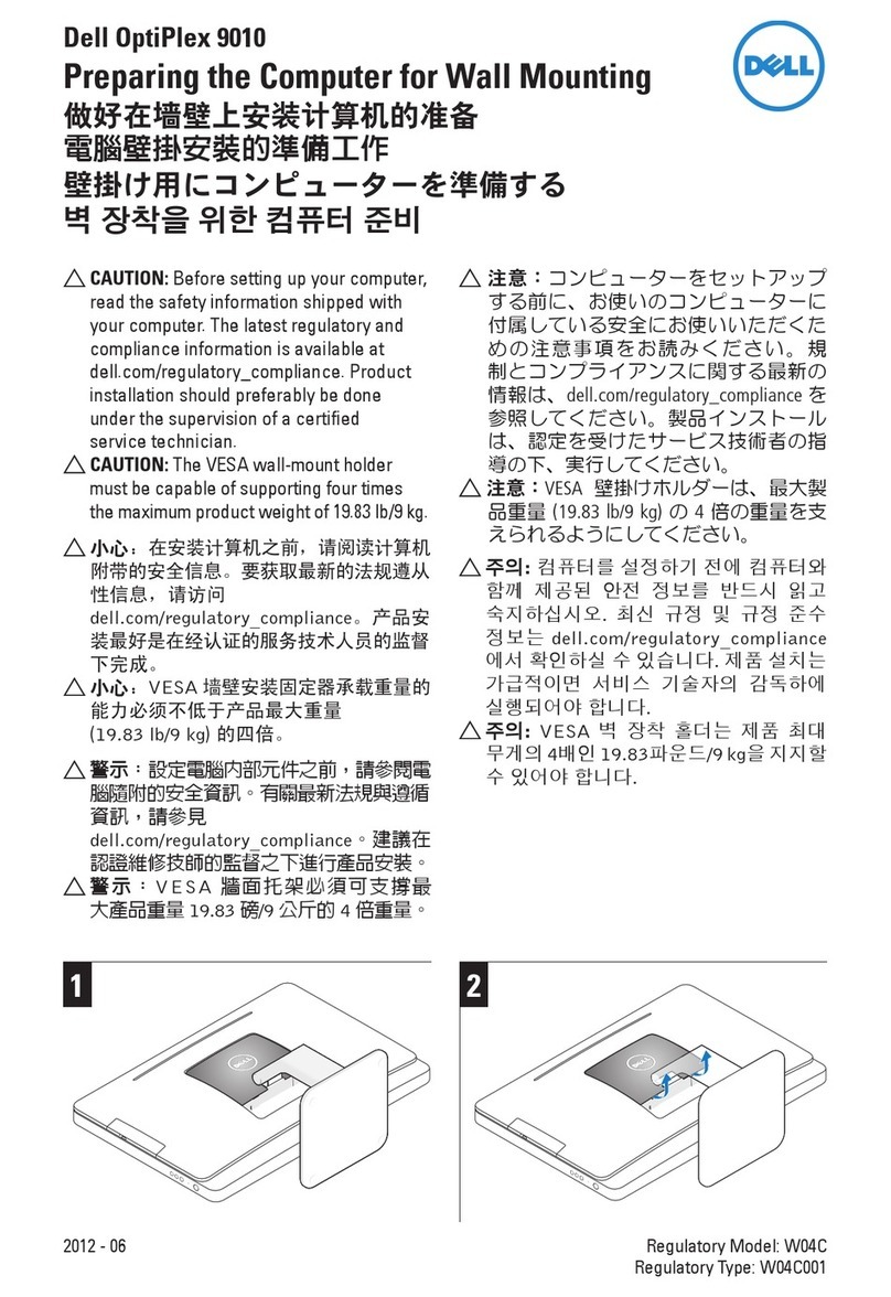 Dell OPTIPLEX 9010 ALL-IN-ONE quick start guide