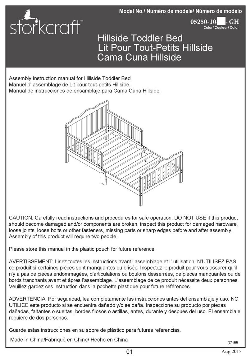 Storkcraft 05250-10 GH Series Installation guide