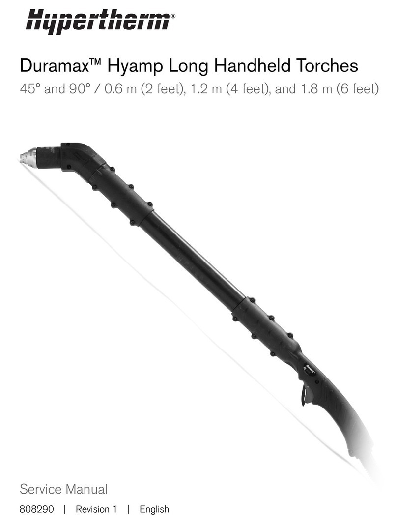 Hypertherm Duramax Hyamp Series Service manual