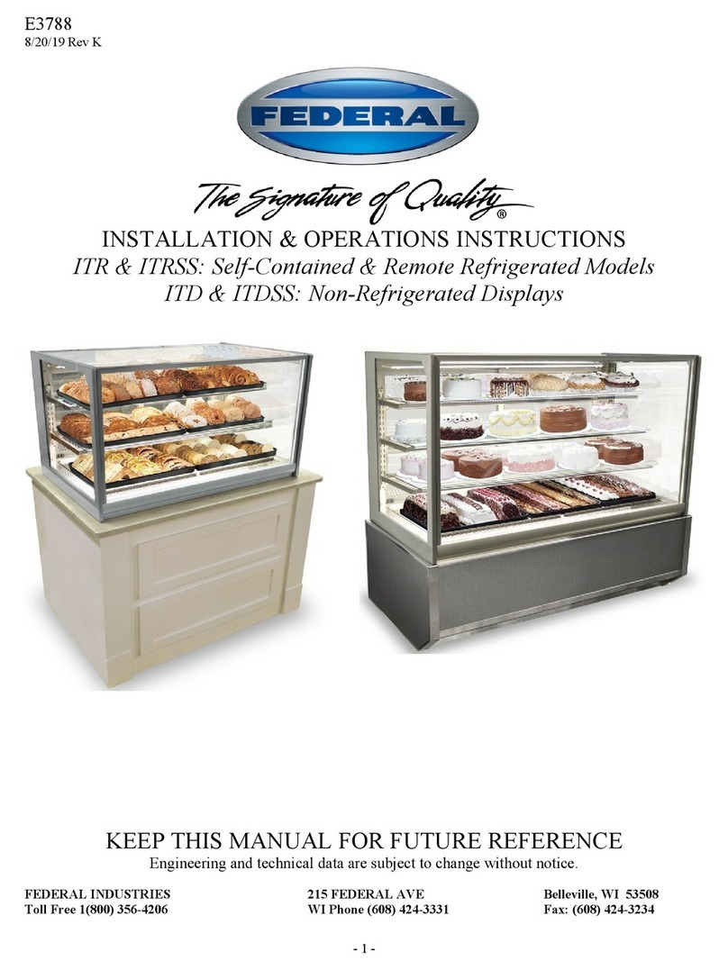 Federal ITR Series Installation & operation instructions