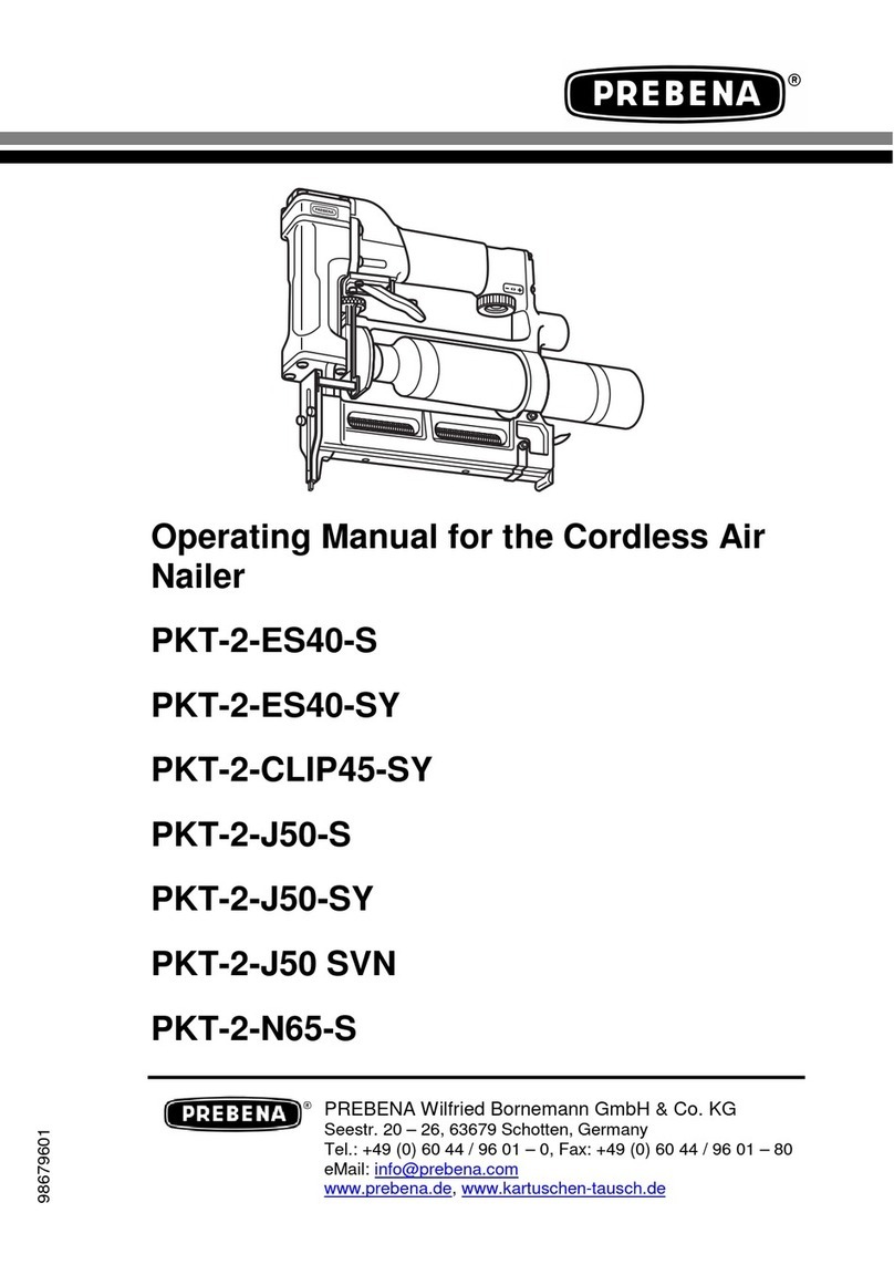Prebena PKT-2-CLIP45-SY operating manual
