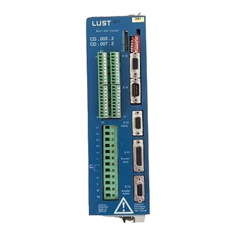 Lust CD 1 Series Service instructions