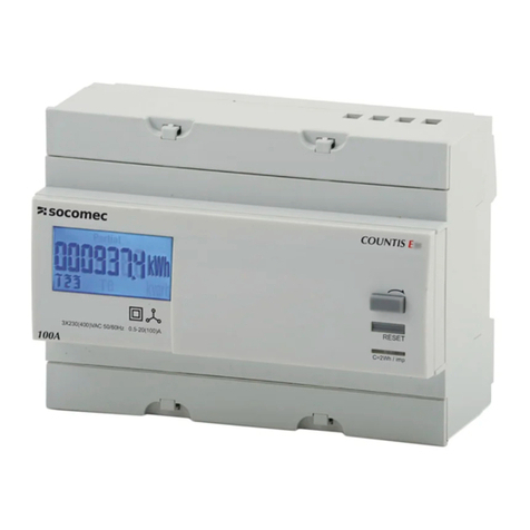 socomec COUNTIS E33 User manual