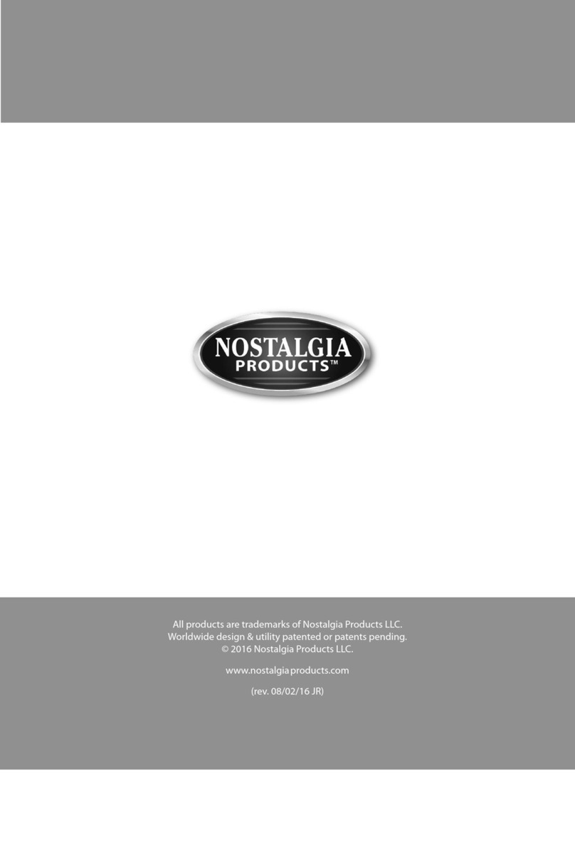 Nostalgia LSM400 Quick guide