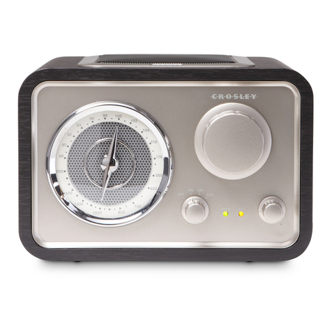 Crosley CR3003A User manual