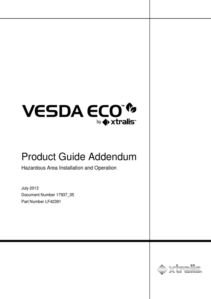 Xtralis VESDA ECO-EX Product Guide Addendum