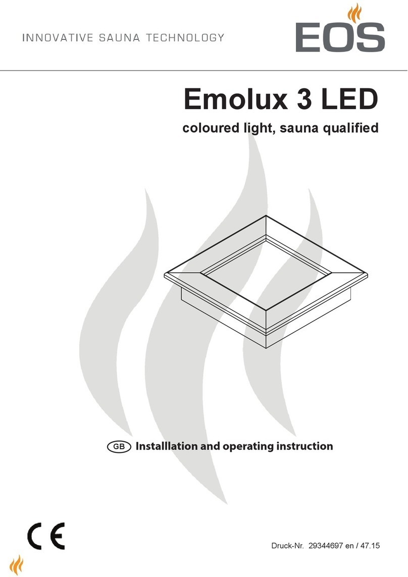 EOS Emolux 3 LED User manual