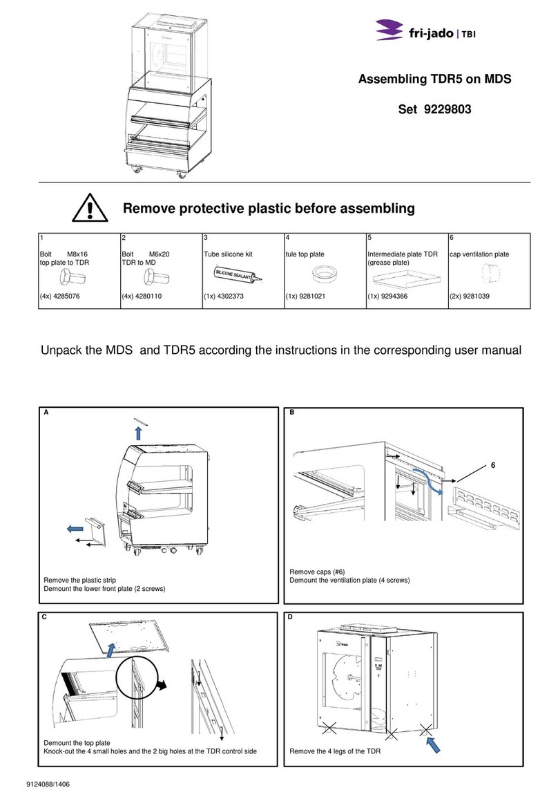 Fri-Jado TDR 5 Programming manual