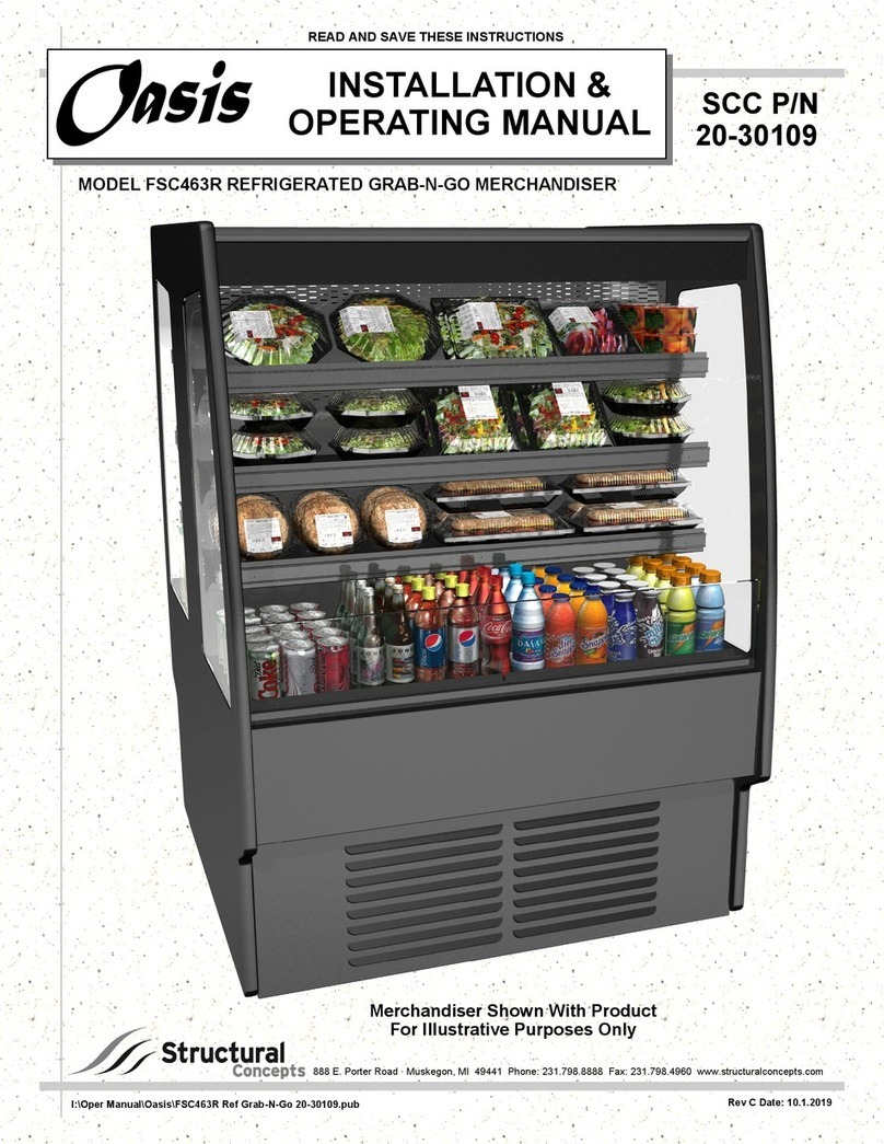 Oasis FSC463R Installation & operating manual