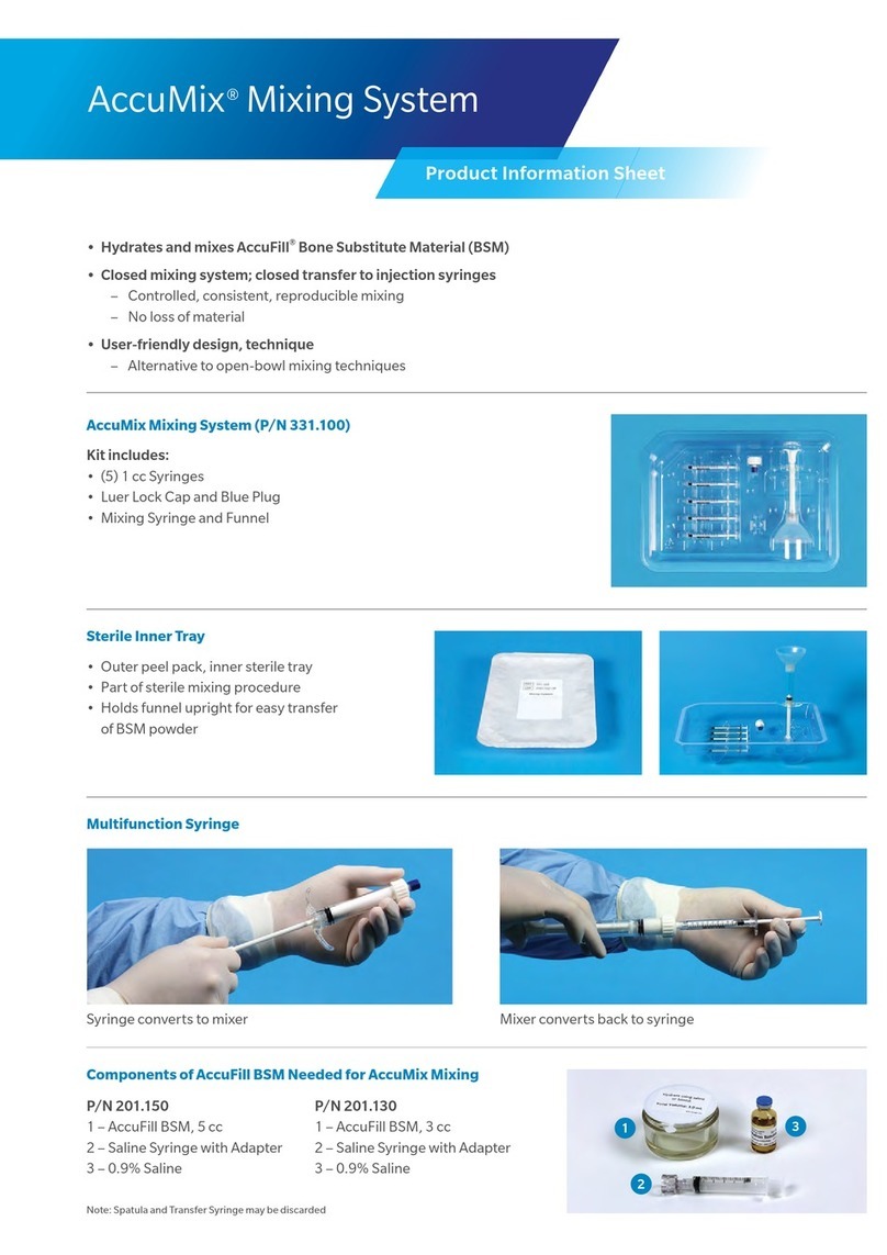 Zimmer Biomet AccuMix Operating manual