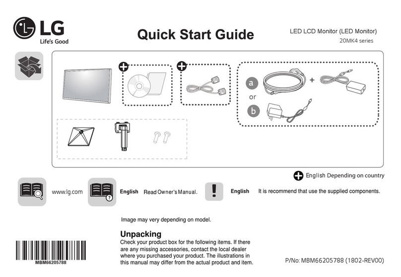LG 20MK4 Series User manual