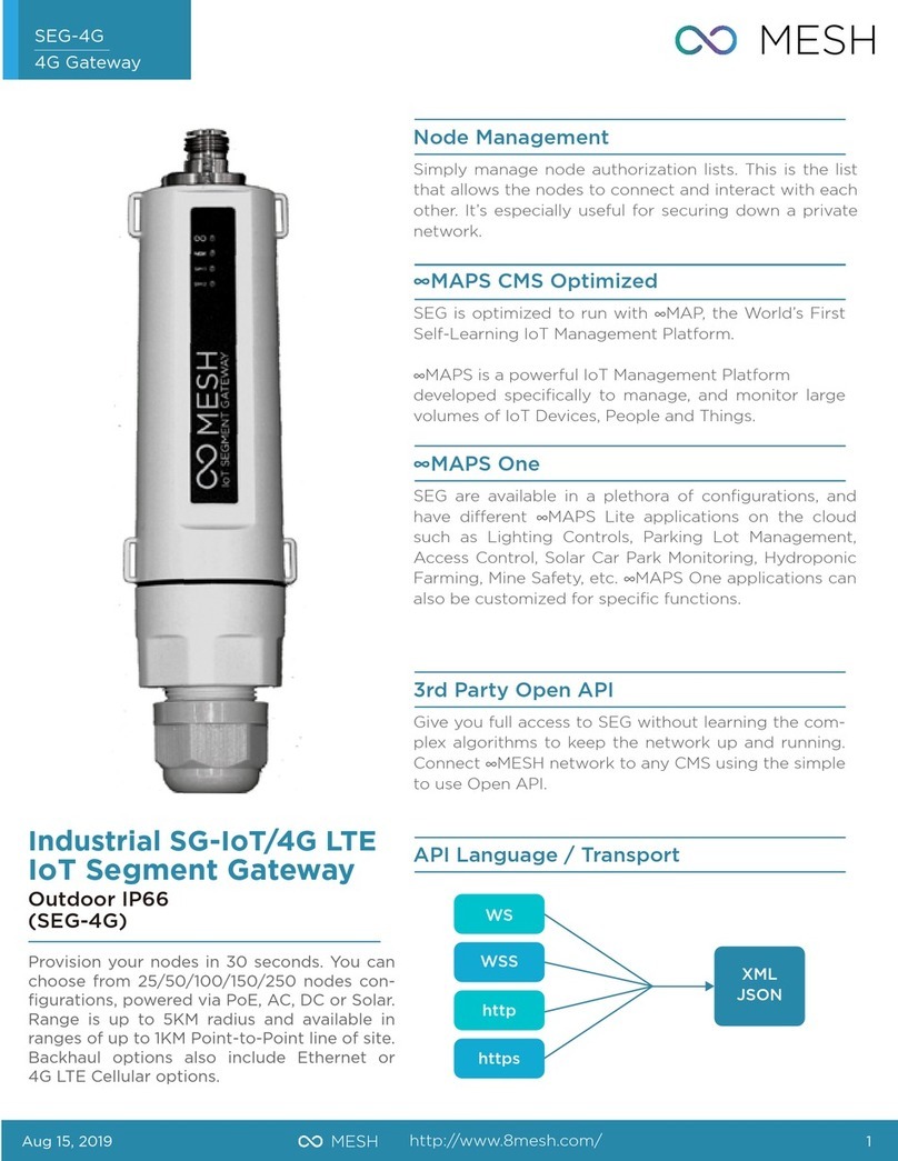 Mesh SEG-4G manual