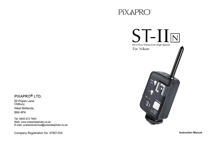 Pixapro ST-II-N instruction manual