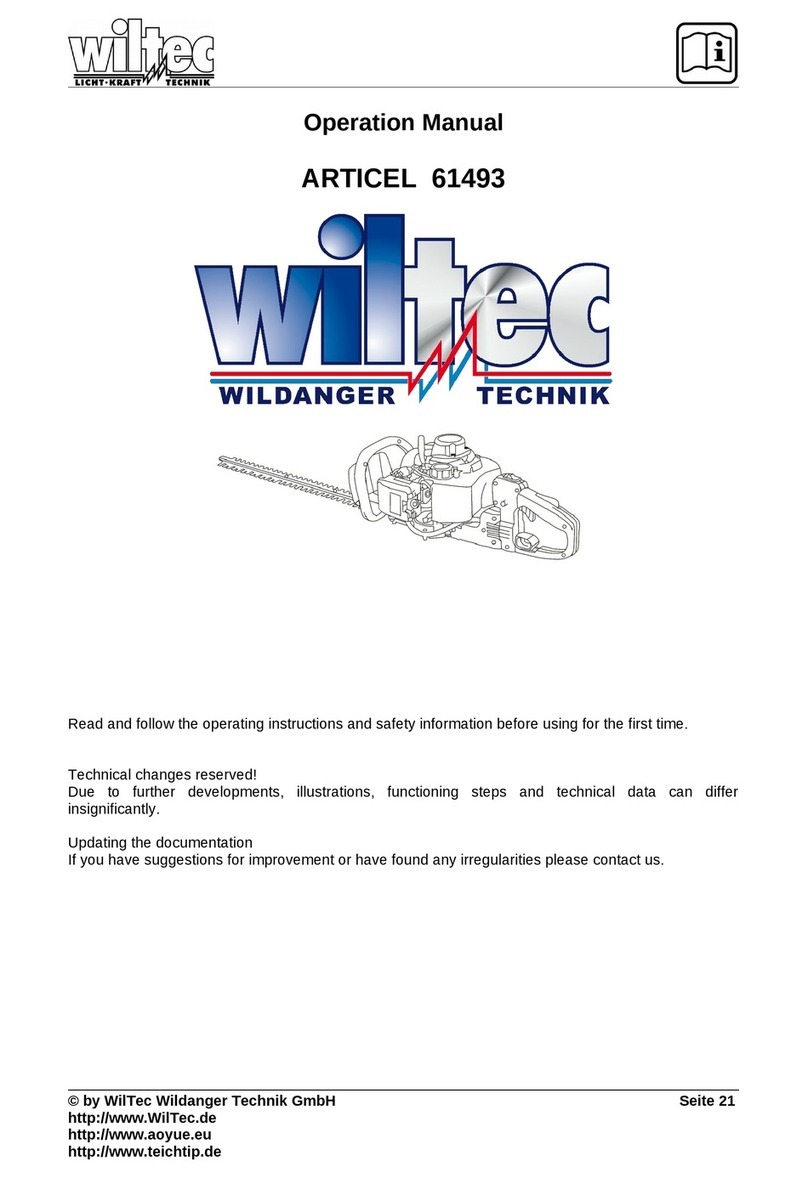 WilTec 61493 Operation manual