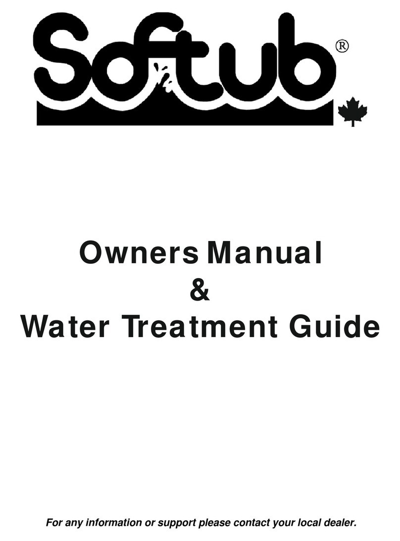 Softub PRESTIGE User manual