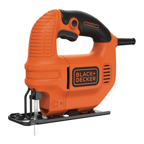BLACK DECKER KS701E User manual