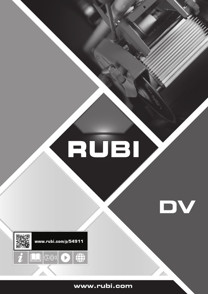 Rubi DV Series manual
