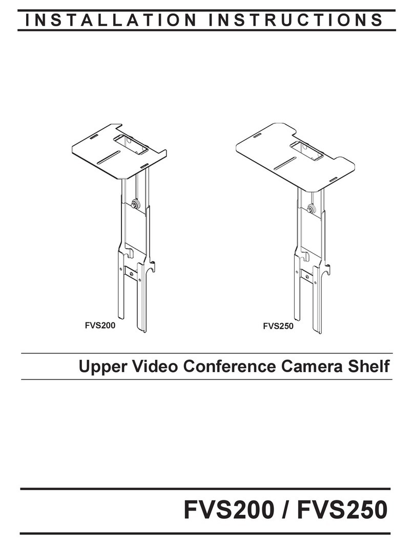 CHIEF FVS200 installation instructions