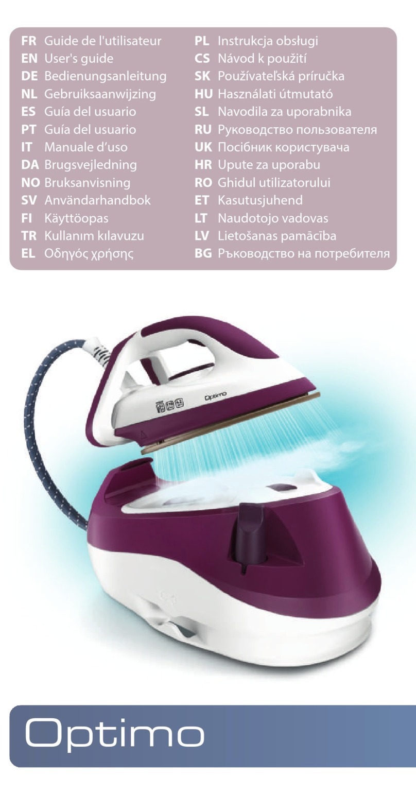 TEFAL Optimo user guide