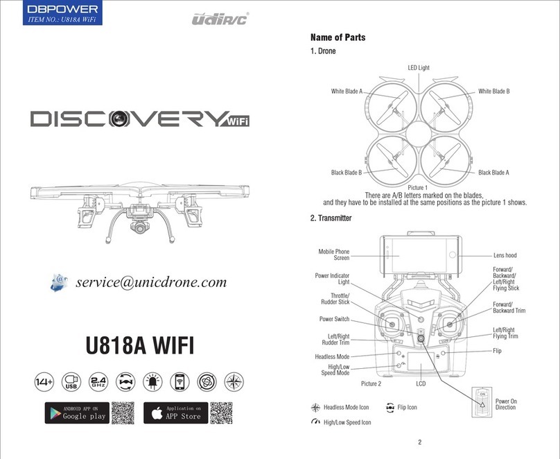 UDI R/C U818A WIFI User manual UDI R/C U818A WIFI User manual