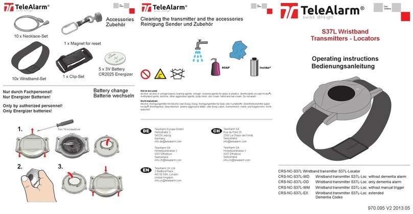 TeleAlarm S37L Series User manual